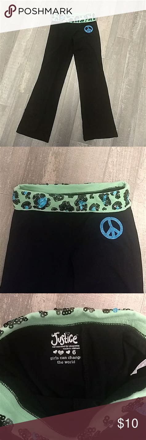 justice yoga pants|justice joggers for girls.